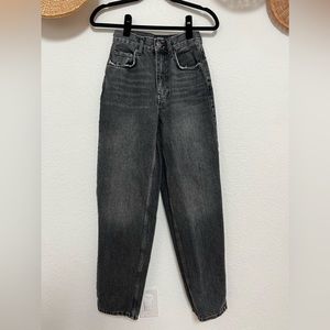 BDG High Rise Baggy Black Jeans - Size 25